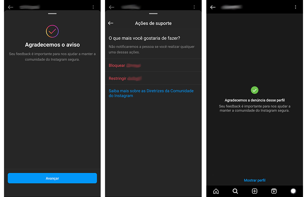 Como denunciar uma conta do Instagram 3