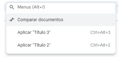 Comparar dois documentos no Google Docs