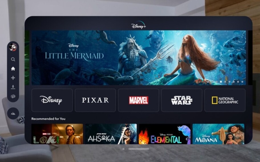 Apple Vision Pro terá filmes 3D do Disney Plus no lançamento