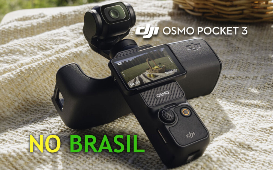 DJI Pocket 3 no Brasil