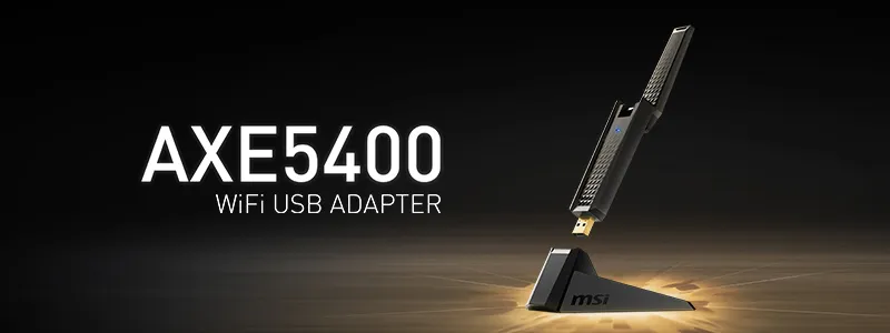 adaptador USB Wi-Fi 6E MSI