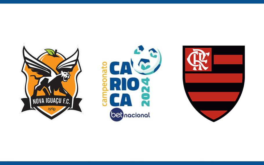 Nova Iguaçu x Flamengo pelo Campeonato Carioca 2024 onde assistir ao vivo