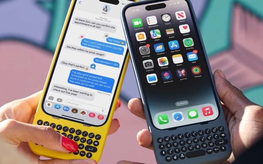 Novo acessório adiciona um teclado QWERTY físico ao iPhone