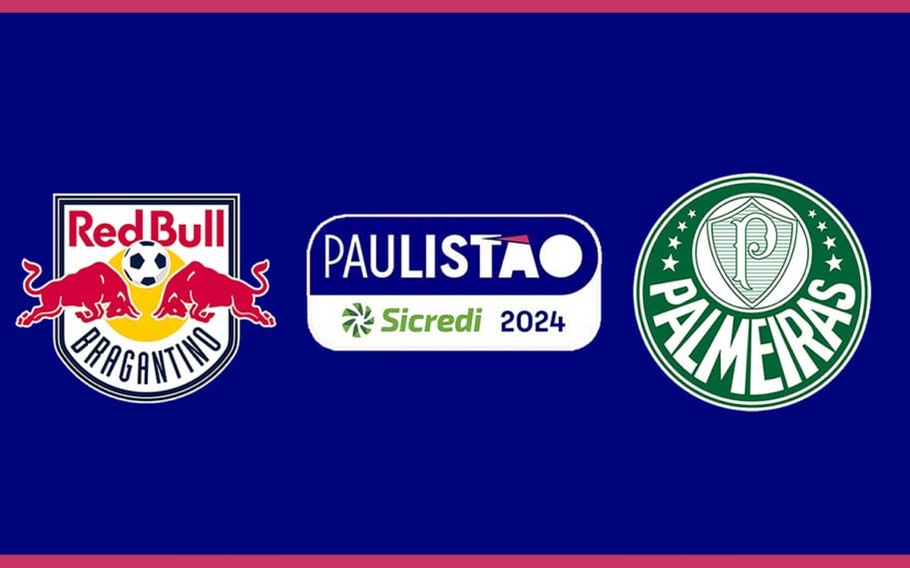 Red Bull Bragantino x Palmeiras pelo Campeonato Paulista 2024 onde assistir ao vivo