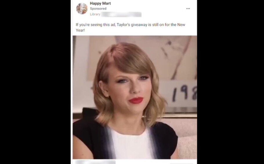 Taylor Swift: golpe de falsa doação de panelas usa deepfake de cantora