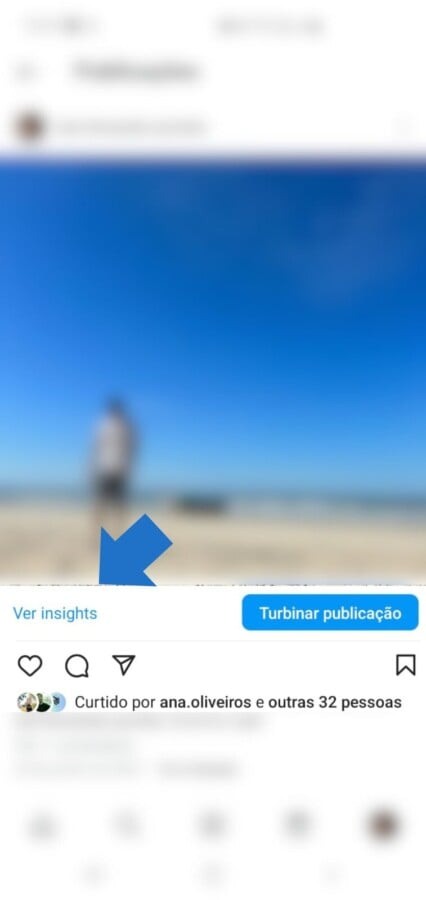 Tutorial como ver quem compartilhou seu reels no Instagram