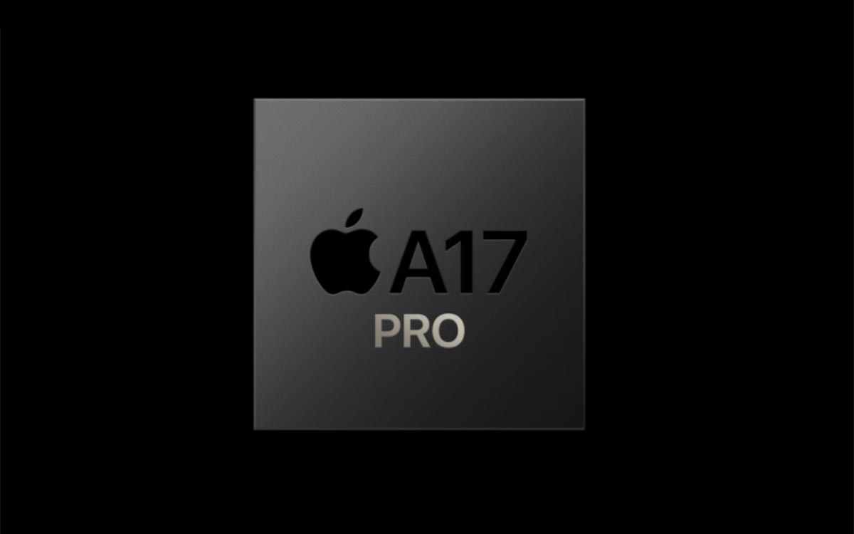 Apple A17 Pro com Neural Engine para IA