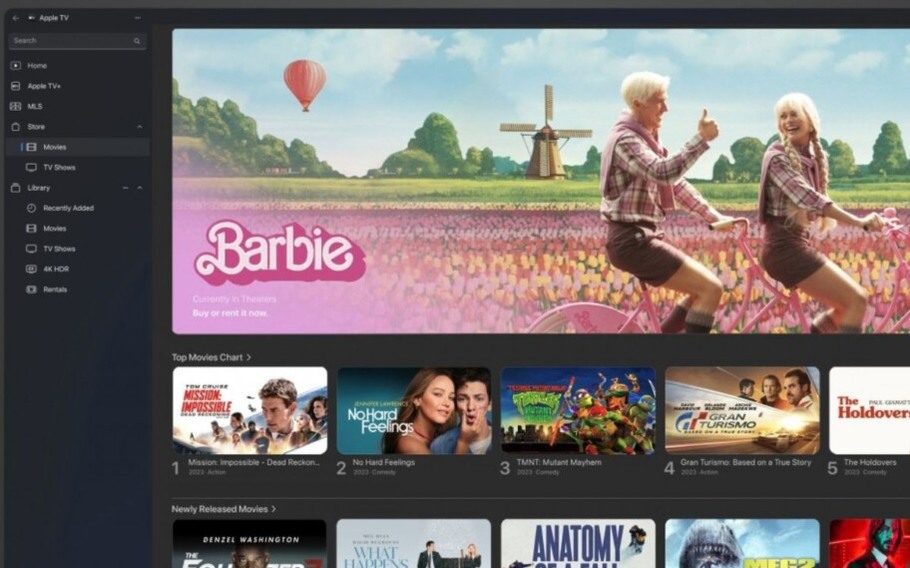 Apple lança apps TV, Music e Dispositivos para windows