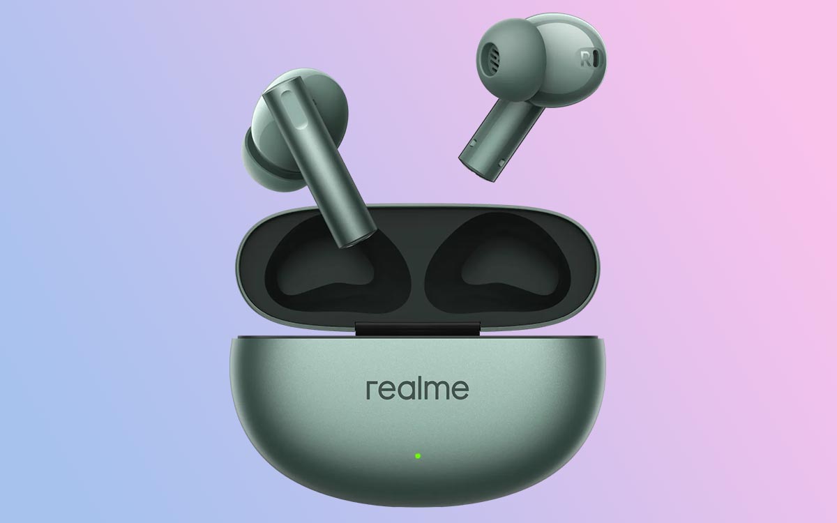 Fones de ouvido Realme Buds Air6