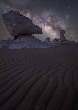 deserto branco no egito