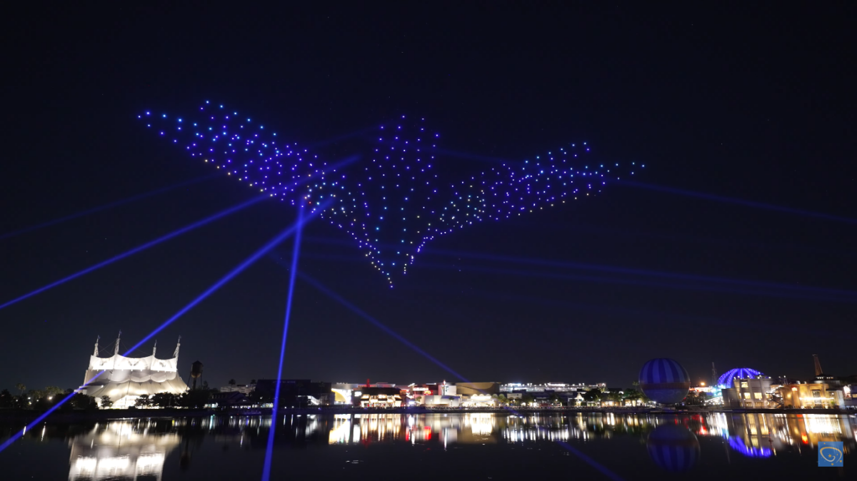 Disney show de luzes com drones