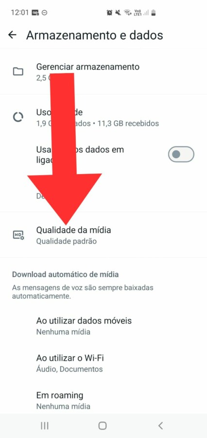 WhatsApp vídeos e fotos em HD