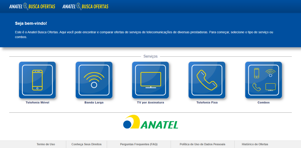 O busca ofertas da Anatel