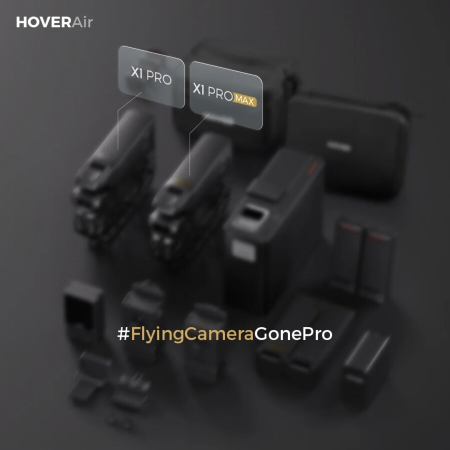 HoverAir apresenta X1 Pro Max e X1 Pro