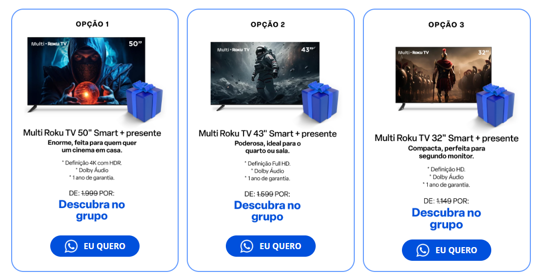 Promoção Multi Roku