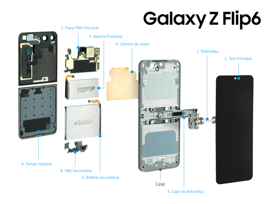 Galaxy Z Flip 6 - Frente