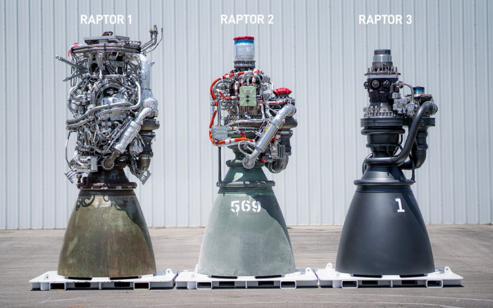 SpaceX motor Raptor 3 evolução