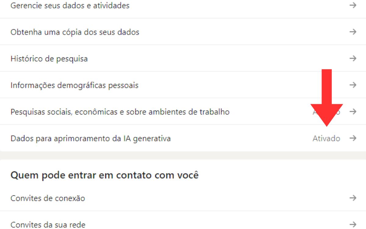 Print de tela LinkedIn