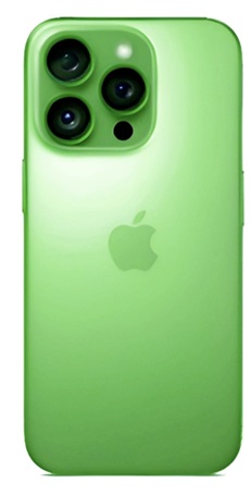 cor verde iPhone 17