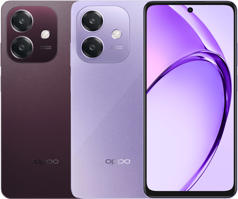 Opções de cores do celular OPPO A40