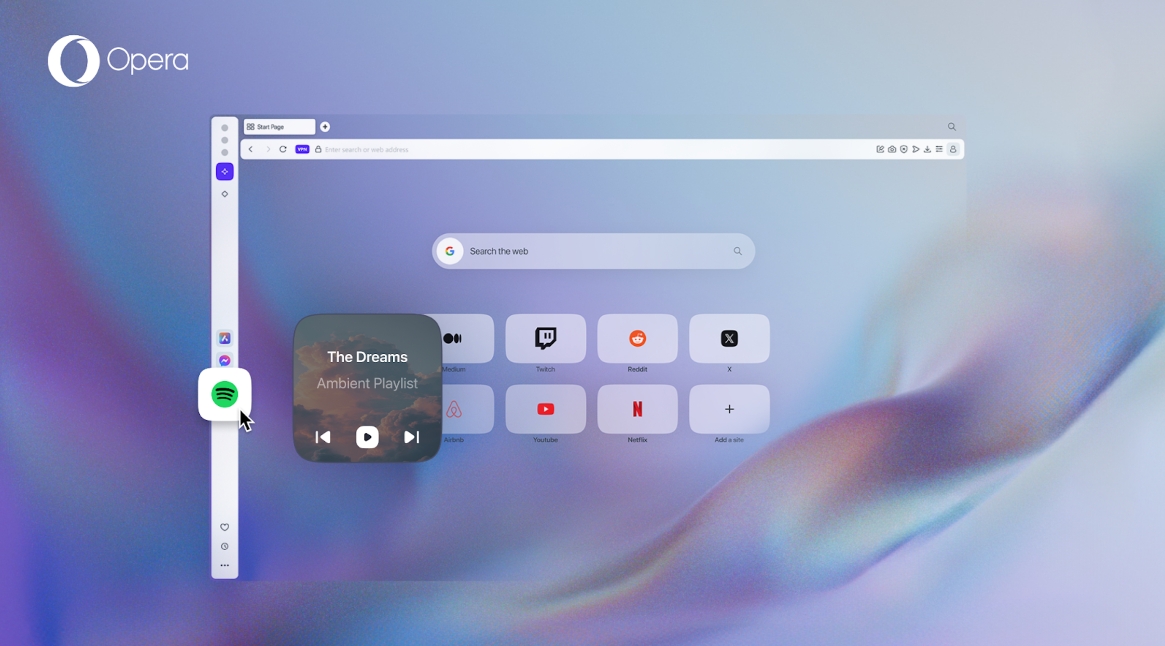 Opera Spotify
