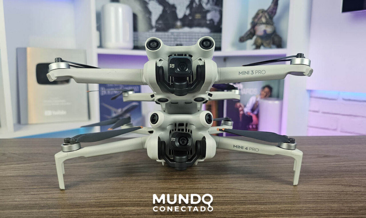 DJI Mini 4 Pro vs Mini 3 Pro câmeras