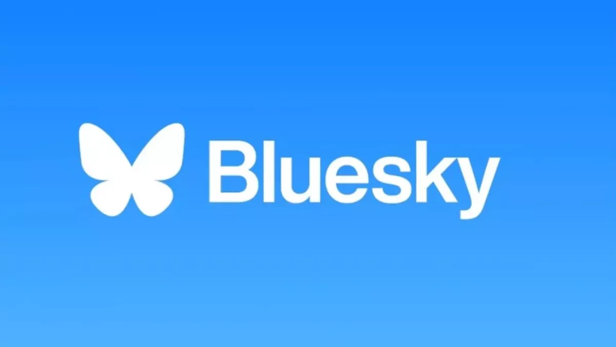 logo rede social bluesky