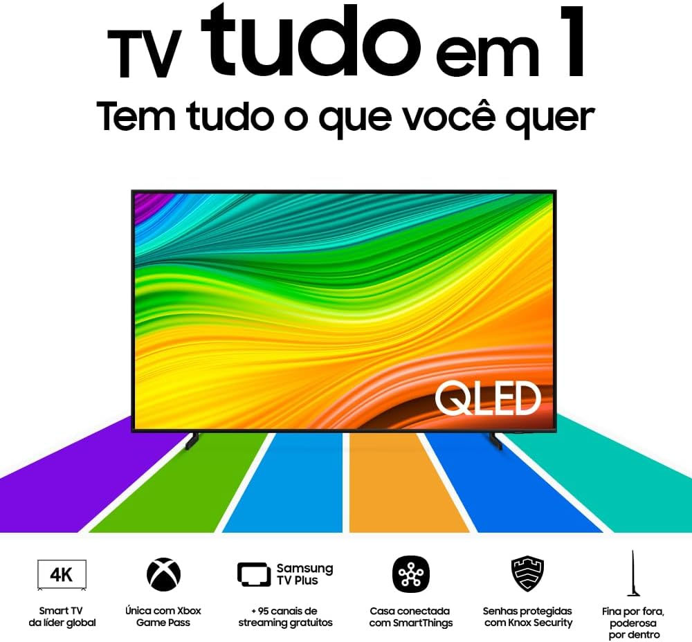 Samsung Smart TV 50" QLED 4K 50Q60D