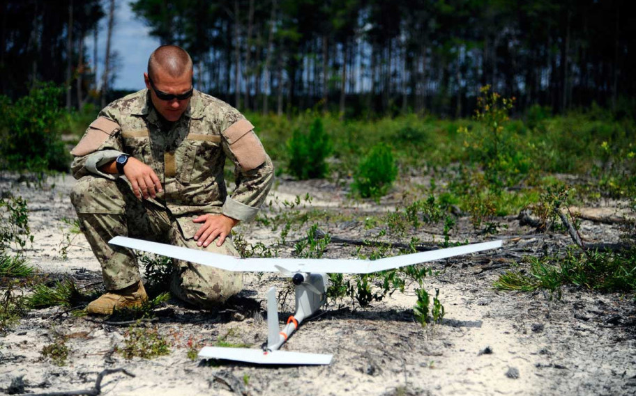 RQ-11B Raven Drone militar EUA china