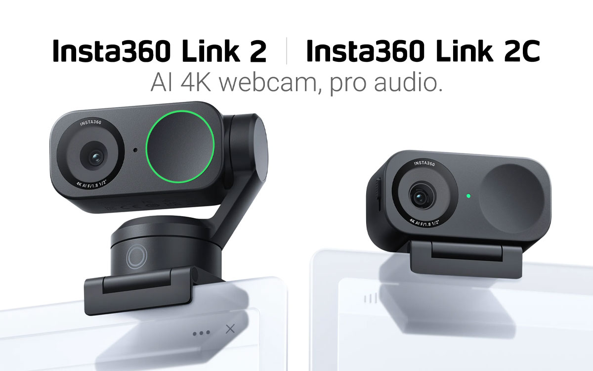 Insta360 Link 2 e Link 2C